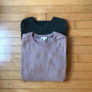 Gap cotton cashmere sweaters.